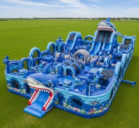 GF2-456 Parque Inflável com Tema de Tubarão