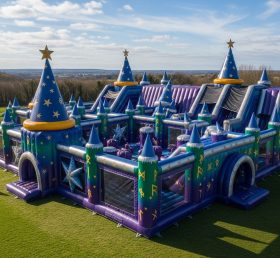 GF2-500 Parque Inflável com Tema de Mago