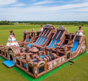GF2-508 Parque Inflável com Tema Indígena Americano