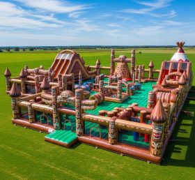 GF2-510 Parque Inflável com Tema Indígena Americano