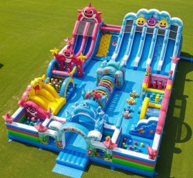 GF2-521 Parque Inflável Tema Baby Shark
