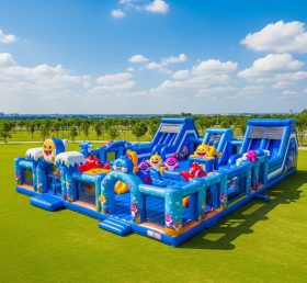GF2-527 Parque Inflável Tema Baby Shark
