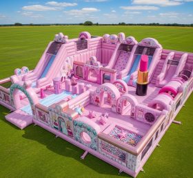 GF2-530 Parque Inflável Tema Barbie