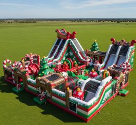 GF2-558 Parque Inflável com Tema de Natal