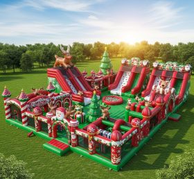 GF2-559 Parque Inflável com Tema de Natal
