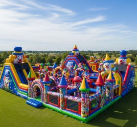 GF2-564 Parque Inflável com Tema de Palhaço