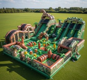 GF2-570 Parque Inflável com Tema de Dinossauro
