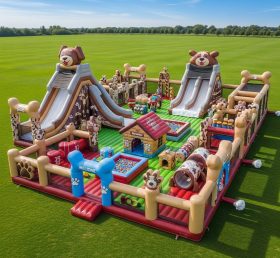 GF2-574 Parque Inflável com Tema de Cachorro