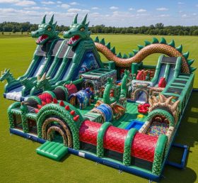 GF2-583 Parque Inflável com Tema de Dragão