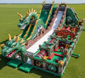 GF2-584 Parque Inflável Temático de Dragão