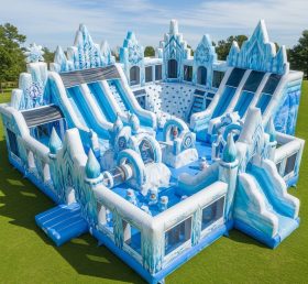 GF2-598 Parque Inflável com Tema Frozen