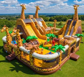GF2-605 Parque Inflável Tema Girafa
