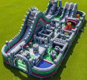GF2-606 Parque Inflável com Tema Godzilla
