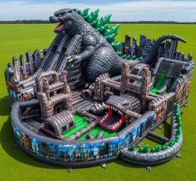 GF2-607 Parque Inflável com Tema Godzilla