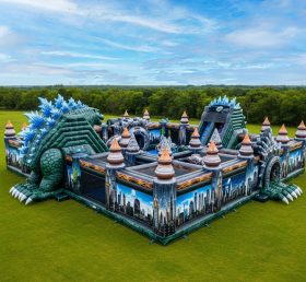 GF2-611 Parque Inflável com Tema Godzilla