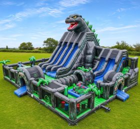 GF2-612 Parque Inflável com Tema Godzilla