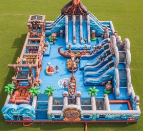 GF2-658 Parque Inflável Tema Moana
