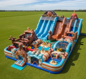 GF2-659 Parque Inflável Tema Moana