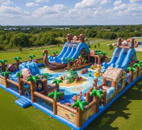 GF2-661 Parque Inflável Tema Moana