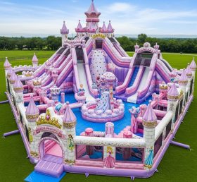 GF2-694 Parque Inflável com Tema de Festas de Princesas