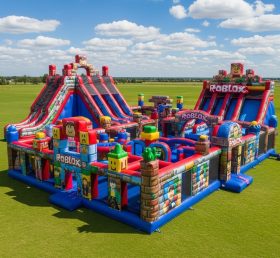 GF2-697 Parque Inflável com Tema Roblox