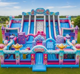 GF2-702 Parque Inflável Tema Shimmer & Shine