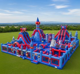 GF2-720 Parque Inflável com Tema de Super-herói