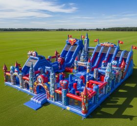 GF2-721 Parque Inflável com Tema de Super-herói