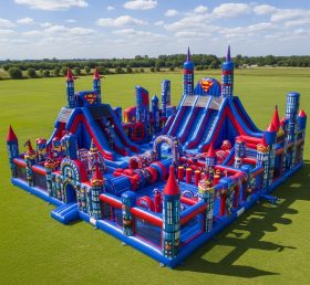 GF2-722 Parque Inflável com Tema de Super-herói