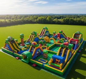 GF2-725 Parque Inflável com Tema Super Mario