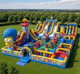 GF2-741 Parque Inflável com Tema dos Simpsons