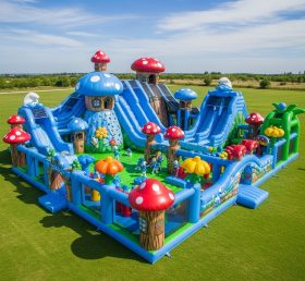 GF2-743 Parque Inflável Temático dos Smurfs