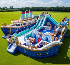 GF2-756 Parque Inflável Tema Titanic