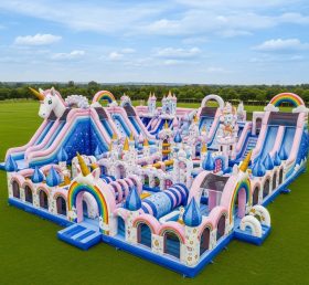 GF2-765 Parque Inflável com Tema de Unicórnio