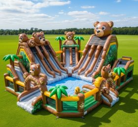 Pool3-431 Parque Aquático com Tema de Urso