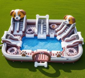 Pool3-452 Parque Aquático Temático de Cachorros