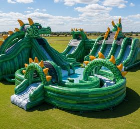Pool3-456 Parque Aquático com Tema de Dragão