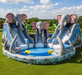 Pool3-462 Parque Aquático Temático de Elefante