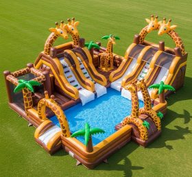 Pool3-471 Parque Aquático com Tema de Girafa