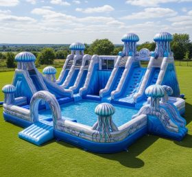 Parque Aquático de Piscina Tema Água-viva Pool3-477