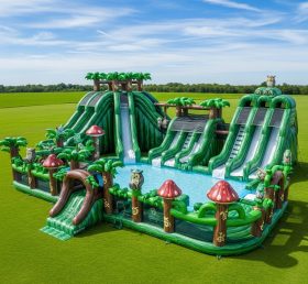Pool3-489 Parque Aquático com Tema de Floresta Mágica