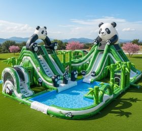 Pool3-502 Parque Aquático com Tema de Panda