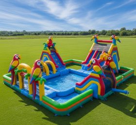 Pool3-504 Parque Aquático com Tema de Papagaio