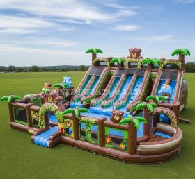 Piscina Pool3-580 Parque Aquático com Tema Boonie Bears