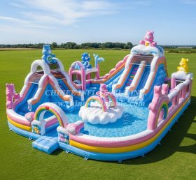 Pool3-583 Parque Aquático com Tema Ursinhos Carinhosos