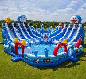 Pool3-598 Parque Aquático com Tema Doraemon