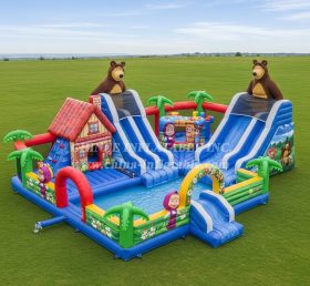 Pool3-630 Parque Aquático Temático Masha e o Urso