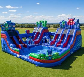 Parque Aquático com Tema PJ Masks Pool3-666