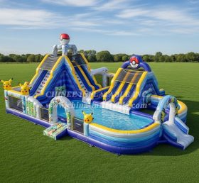 Pool3-667 Parque Aquático com Tema Pokémon