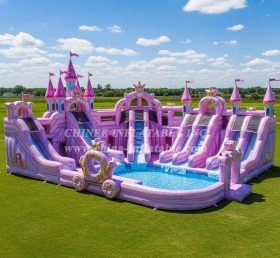 Pool3-672 Parque Aquático com Tema de Festas de Princesas